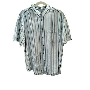 Kuhl Men's XL Short Sleeve Striped Lightweight Shirt